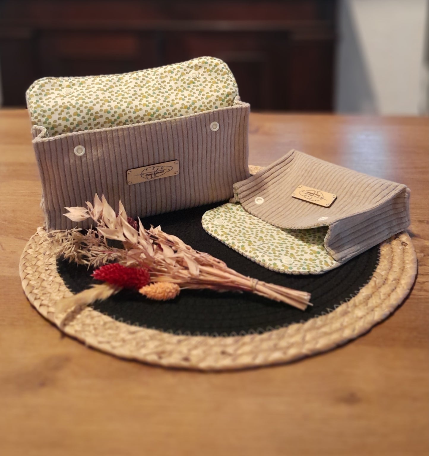 Lot de 2 pochettes