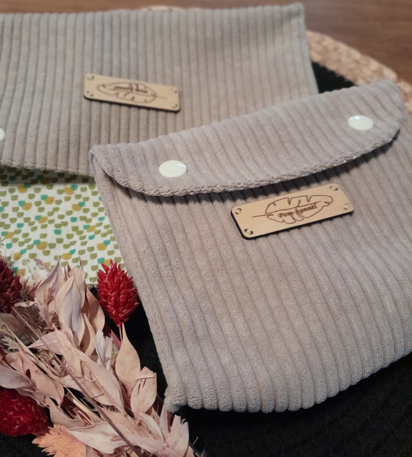Lot de 2 pochettes